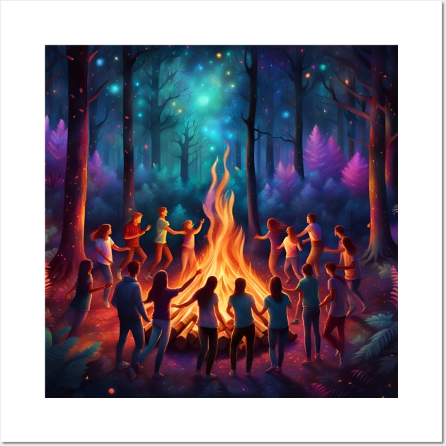 Bonfire Night Wall Art by Lyvershop